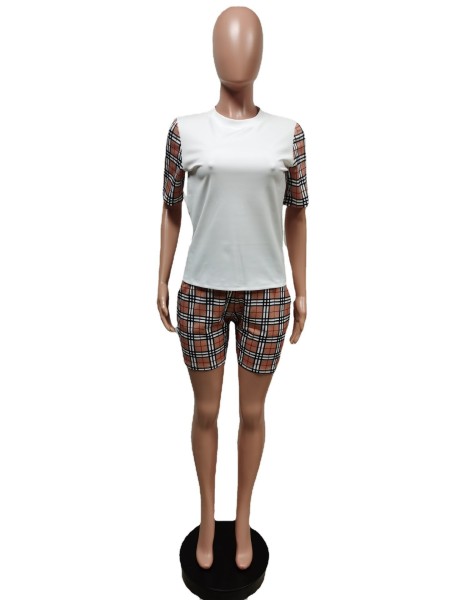 Two Piece T-Shirt Shorts Set