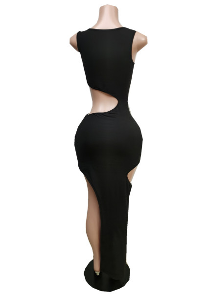vest wispy dress slim slim dress
