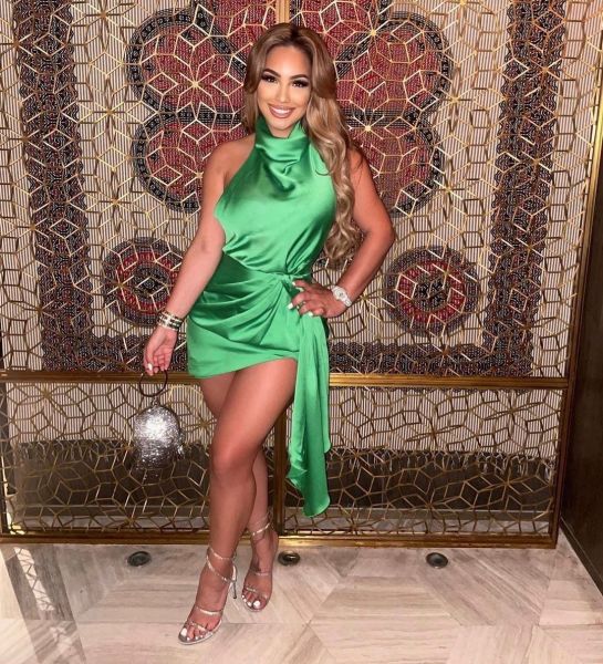 Sexy Ladies Nightclub Backless Dress Dress