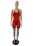 Fashion Sexy Mesh See-Through Body Shorts