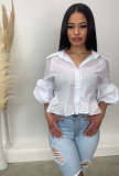 Light mature sexy one-piece shirt