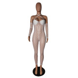 sexy see-through jumpsuit