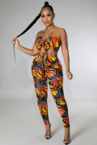 Women's Fashion Sexy Print Jumpsuit Women's Fashion Sexy Print Jumpsuit
