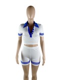 Women's Button Panel Set Soft Pit Fabric