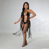 Sexy Two Piece Summer Bikini Strap Swimsuit Set