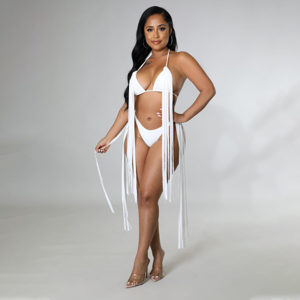 Sexy Two Piece Summer Bikini Strap Swimsuit Set