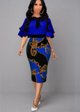 Sexy Fashion Digital Print Women Dress