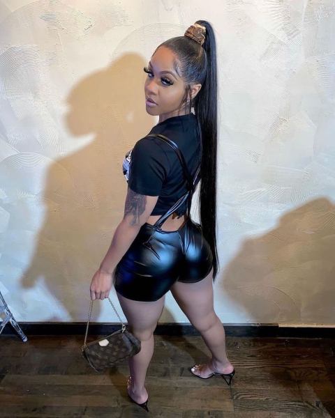 High Elastic Strap PU Leather Pants Sexy Skinny Shorts