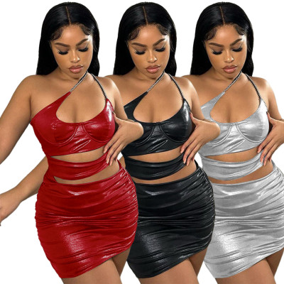 strapless tube top cutout sexy dress