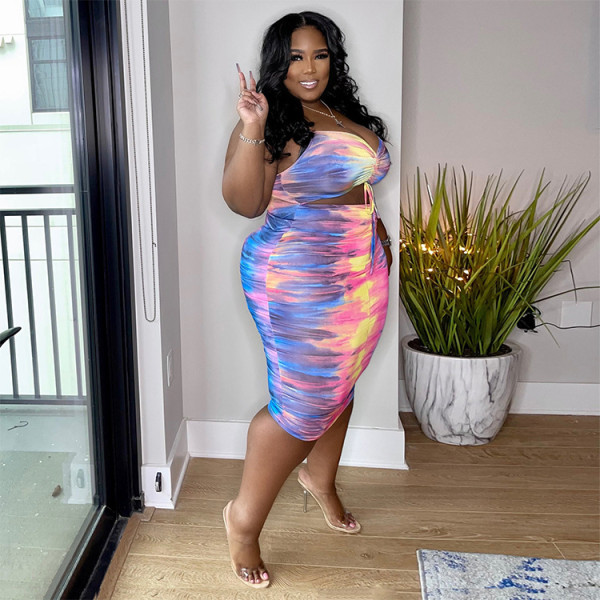 Fashion one step skirt casual women's milk silk tube top sexy plus size dress