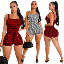 Women's Little Swallow Fabric Fashion Slim Body Shorts