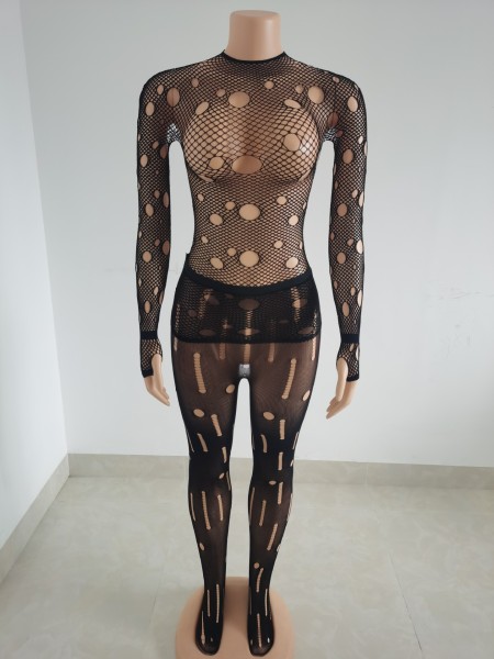 Women's sexy hollow underwear Sexy hollow top