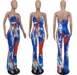 tie-dye jumpsuit