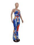 tie-dye jumpsuit