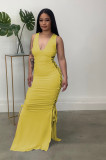 lace-up dress