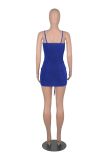 suspender dress sexy hip drawstring skirt