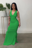 lace-up dress