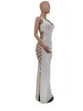 lace-up dress