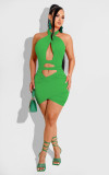lace-up dress