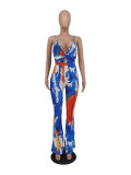 tie-dye jumpsuit