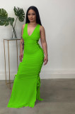 lace-up dress