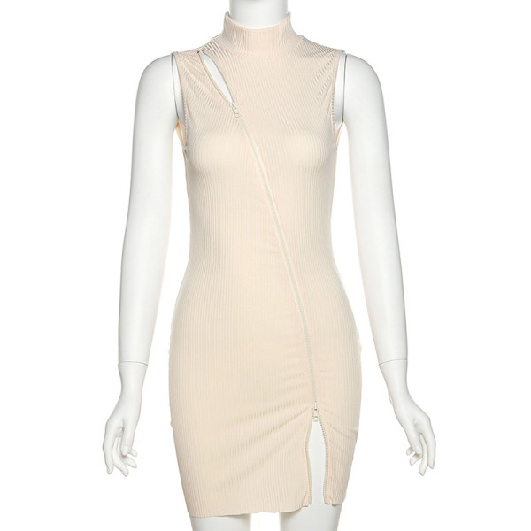 Fashion Street Trendy Sexy Hollow Slim Pack Hip Dress