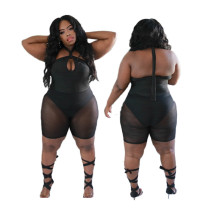 Fashion thin sports black casual fashion temperament commuter mesh perspective solid color suit Fashion thin sports black casual fashion temperament commuter mesh perspective solid color suit