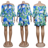 Sexy Loose Print Jumpsuit