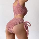 Sports and leisure suit woolen vest small suit