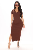 Thread Fit Sexy Midi Dress