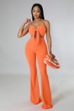 Flared One Piece Pants