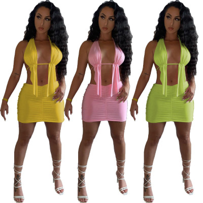 Two piece set of casual straps