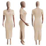 Thread Fit Sexy Midi Dress