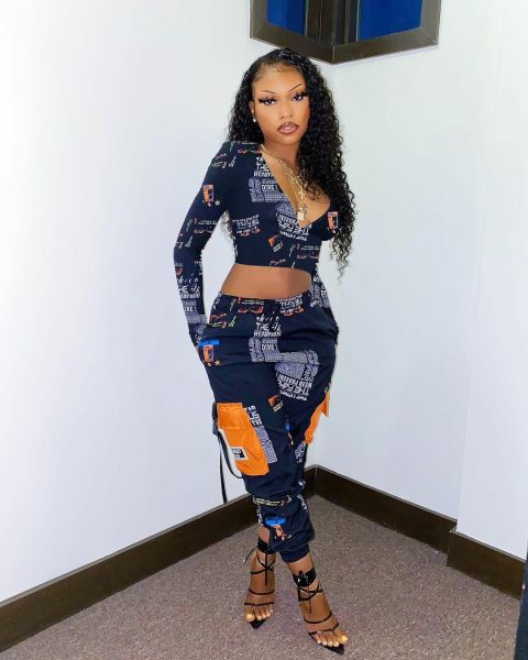 Women's Print Sexy Big Pocket English Letters Black Blue Two Piece Set
