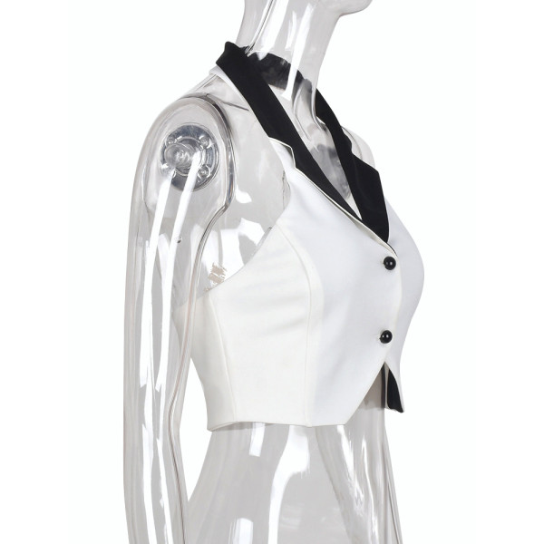 women's halterneck vest slim fit sexy navel cool top