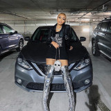 Sleeveless Dress Off-Shoulder Hollow Hollow-Diamond Package Hip Skirt