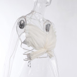 Chiffon Butterfly Shape Sling Top Sexy Temperament Top