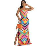 printed dress