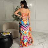 printed dress