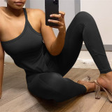 New Fashion Irregular Slanted Shoulder Slim Top High Waist Casual Trousers Suit