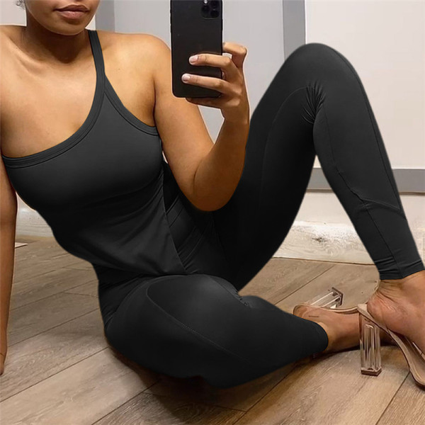 New Fashion Irregular Slanted Shoulder Slim Top High Waist Casual Trousers Suit
