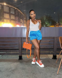cute camo wash shorts pants