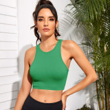 women's nylon sports running quick-drying fitness yoga vest