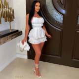 Sexy Ladies Suspender Pants Two Piece Suit