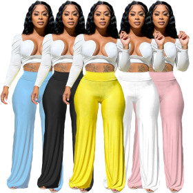 Women's Popular Casual Solid Color Loose Pants