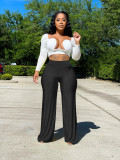 Women's Popular Casual Solid Color Loose Pants