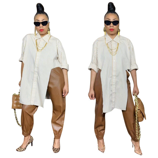 solid color trendy shirt