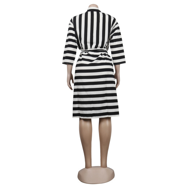 Sexy Striped Top Nightclub