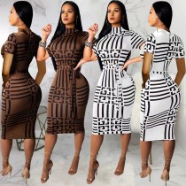 New Slim Fit Sexy Short Sleeve Women's One Piece Dress New Slim Fit Sexy Short Sleeve Women's One Piece Dress