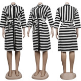 Sexy Striped Top Nightclub